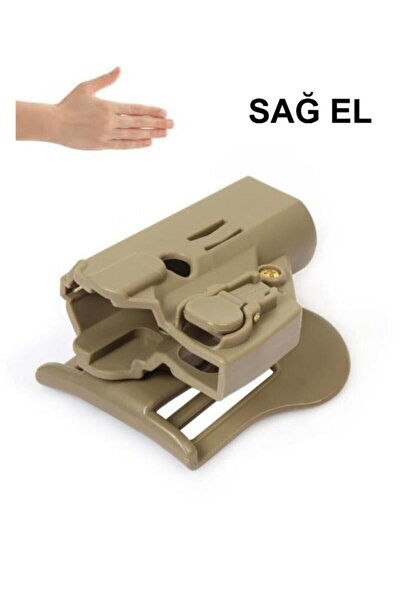 SINGLE SWORD BEJ Acar-Al Canik TP9 Elite-S Combat Polimer Silah Kılıfı Sağ - ...
