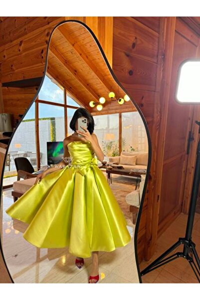 Warazan Mikado Dress Layers from the Chest