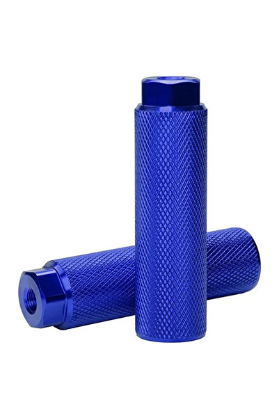 Choice قطعتان من أوتاد الدراجة DOMEN الزرقاء المصنوعة من سبائك الألومنيوم، ما...