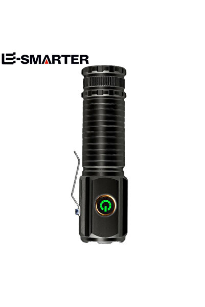 Choice مصباح يدوي صغير قابل لإعادة الشحن بثلاثة مصابيح LED، بدون بطارية، بقوة إضاءة فائقة 1500 لومن، مناسب للتخييم في الهواء الطلق