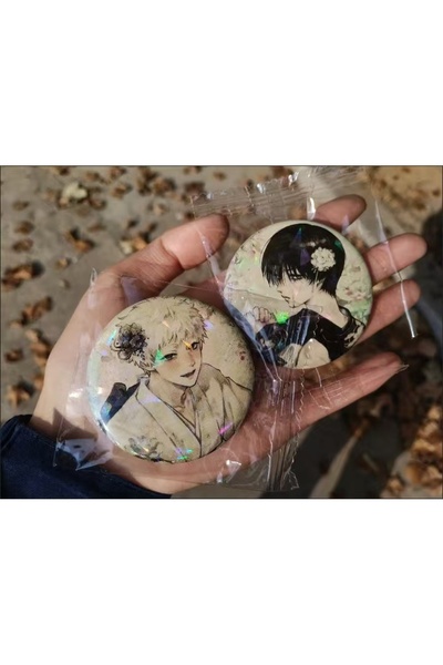 Choice بروش A59، تمثال يوشيكي تسوجيناكا من فيلم "موت هيكارو الصيفي"، حامل أكر...