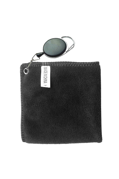 Choice منشفة جولف سوداء مبللة وجافة لتنظيف الجولف مثالية للاعبي الجولف، قطعة ...