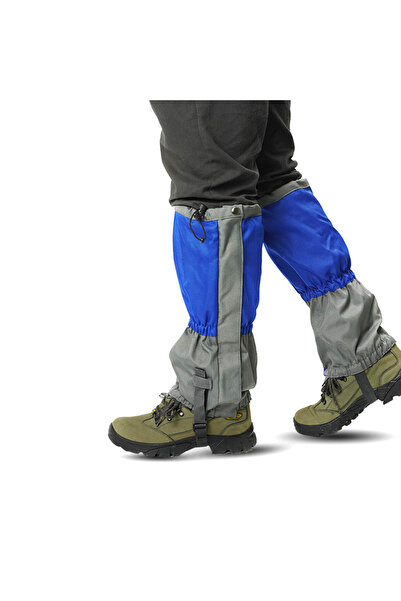 Choice زوج واحد من واقيات الساق الزرقاء، واقيات أحذية الثلج، مقاومة للماء وال...