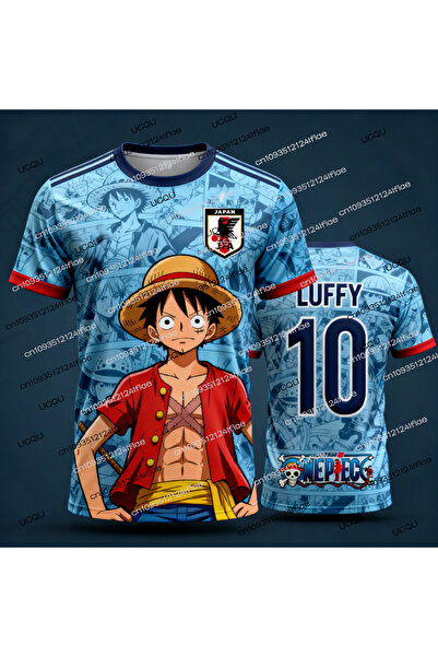 Choice4 قميص كرة قدم للأطفال من بانداي XL 1009-g1 2025 اليابان، بتصميم لوفي م...