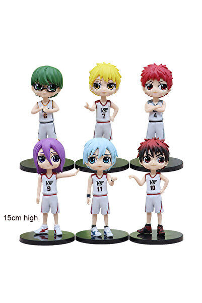 Choice مجموعة من 6 قطع من شخصيات أنمي كوروكو، تتضمن 6 أزياء مختلفة، زي أبيض، شخصيات كوروكو تيتسويا تيبي كاجامي تي