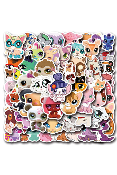 Choice3 Choice 110PCS 10/30/50/110pcs Cartoon Littlest Pet Shop Stickers Game...