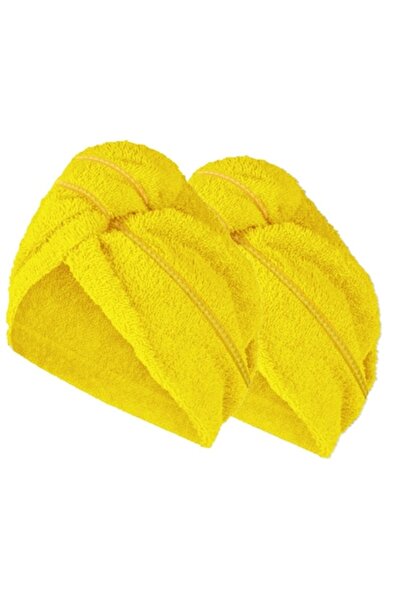 VERSAGO Σετ 2 bucati Turban, prosop din Bumbac 100% pentru uscarea parului, 2...