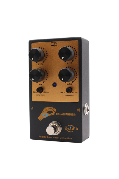 Choice دواسة تأثيرات تشويه الصوت المعدنية التناظرية من فانموزك للغيتار الكهربائي مع مرشح تمرير منخفض ومرشح تمرير عالي...