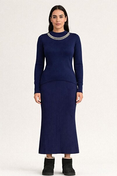 Gold Vitray Set Elegant de Dama cu Perle