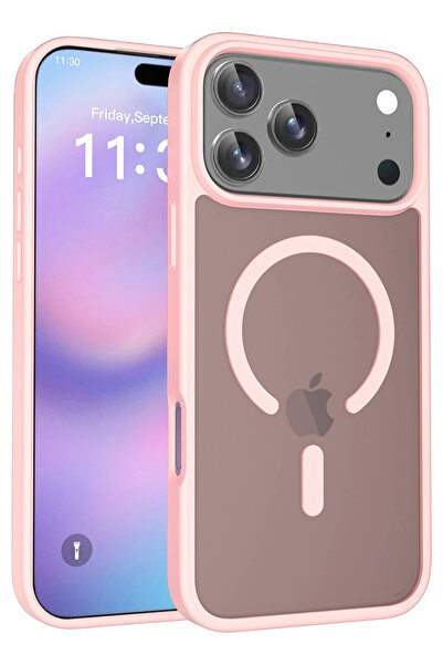 Joko 1615247747 غطاء جوال آبل آيفون 17 برو جوتا ماج سيف (124752) - بودرة