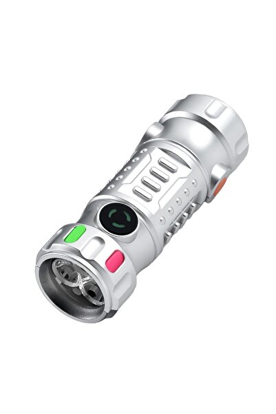 Choice 3 color Mini Tactical Flashlight 600 Lumens LED Rechargeable High Power Torch with 3 Light Sources U