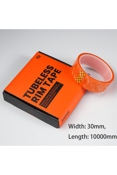 Choice شريط حافة دراجة Chooee مقاس 30 مم، شريط مانع للتسرب بدون أنابيب، لفة 1...