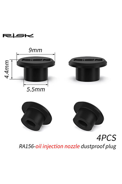 Choice RA156 غطاء مانع للغبار لمنفذ زيت فرامل قرص الدراجة الهوائية DA الواقي...