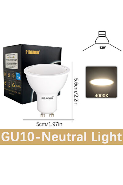 Choice 9W AC220V(175-265V) Neutral Light GU10 LED Lights Spot Lights AC220V 1...