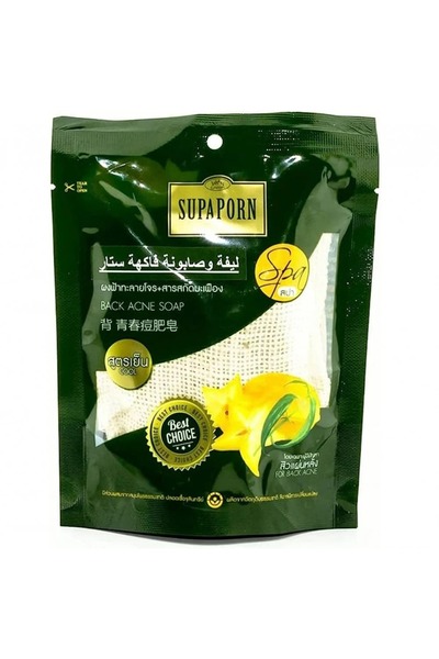 Supa ليفة وصابونة فاكهة ستار كول من سوبابورن 70 غم