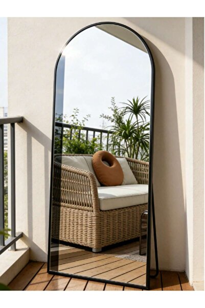 Mtanvxay Large Arched Full Length Standing Mirror for Wall Entryway Bedroom Bathroom Living Room