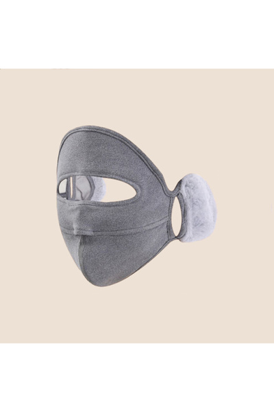 Choice قناع وجه دافئ خفيف اللون، مناسب لفصلي الخريف والشتاء، مضاد للضباب، صغي...