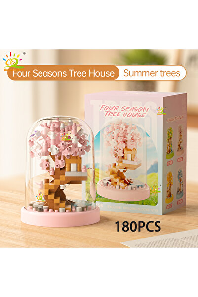 Choice8 NO.56 HUIQIBAO M Four season Mini Tree House with Display Box Model M...