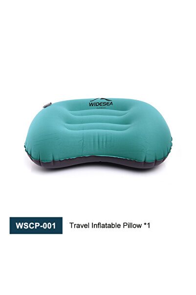 Widesea وسادة هوائية قابلة للنفخ محمولة WSCP-001، معدات تخييم، وسادة هوائية قابلة للطي والضغط