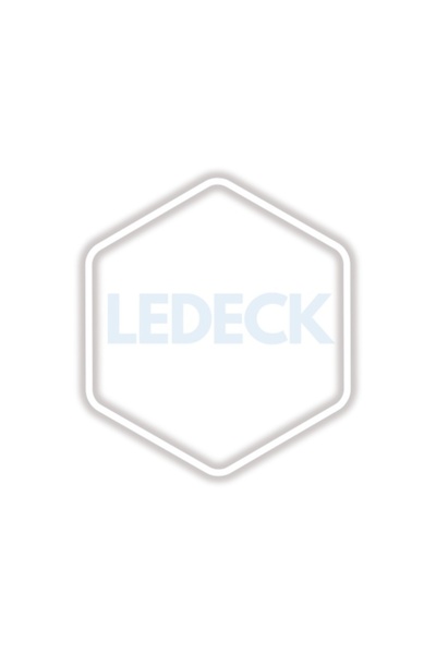 NAVI-ABC Professional Aluminum Hexagonal LED Light – 1 Module 83 x 98 CM – Auto Service, Detailing, A