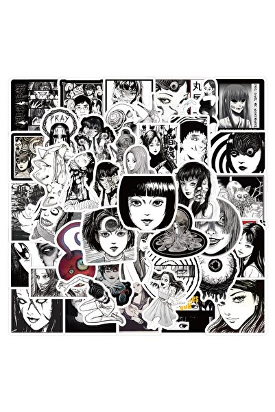 Choice QT-129 60 قطعة ملصقات جرافيتي مستوحاة من قصص جونجي إيتو المصورة، مناسب...