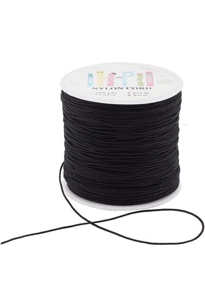 Choice خيط نايلون بديل لربط أجراس الرياح، بطول 100 ياردة وقطر 0.8 مم (AECH04-14498).