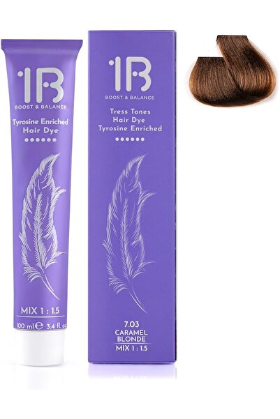 1B كريم صبغة الشعر رقم 7.03 أشقر كراميل