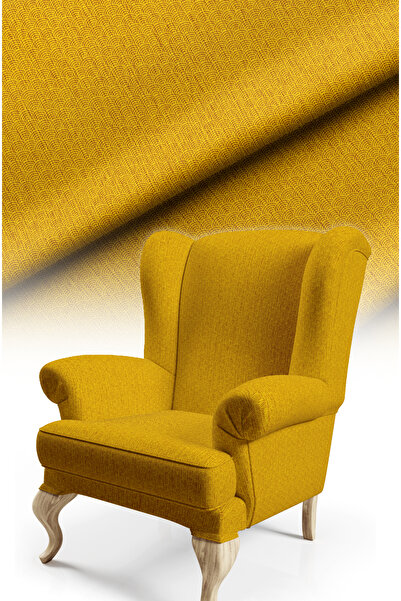 CANİLA Modern Abstract Patterned Digital Printed Upholstery Fabric. Cotton Lined Non-Stretchable Washable Fabric