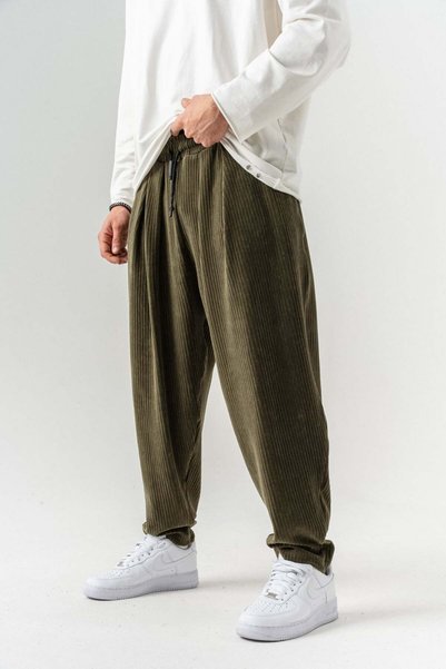 go gang own Velour Flow Kadife Bel Lastikli Şalvar