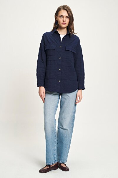Lijuri Pocket Detailed Textured Shirt 3487 R3-H-K2
