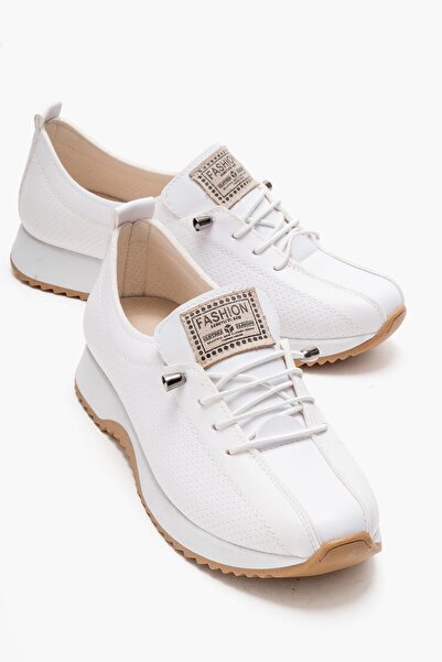 CCWAY AYAKKABI Pantofi Casual dama PIELE ALBA