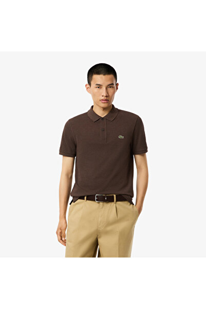 Lacoste Erkek Slim Fit L.12.12 Kahverengi Polo