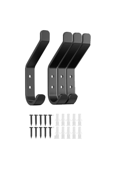 Arabest خطافات جدارية، خطافات ملابس مثبتة على الحائط، خطافات من الفولاذ المقاوم للصدأ، خطافات للحمام، للمطبخ والحمام