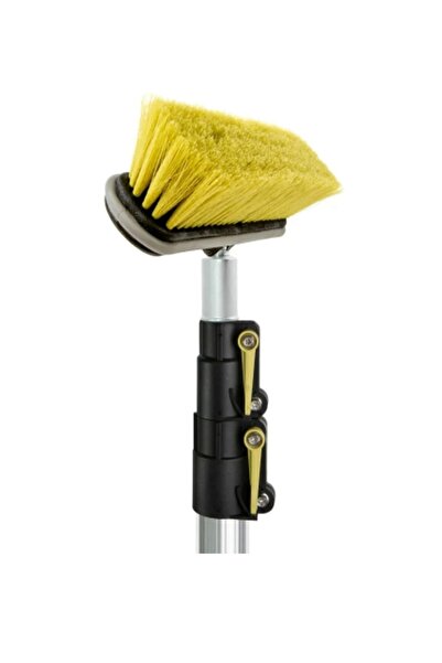 OEM Set de pensule DOCA moi cu mâner extensibil, plastic/cauciuc/aluminiu, negru/galben/argintiu, 3,6 m