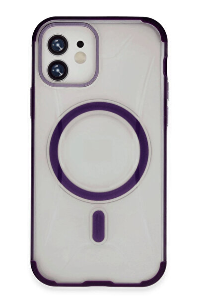 Joko 1611229747 غطاء هيلتون ماج سيف لهاتف آيفون 11 - (142912) أرجواني غامق