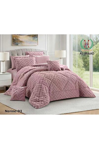 ALMIAAD Nirin Winter Bedspread, Rabbit Fur, Soft Touch, 230*250 - Double Quilt
