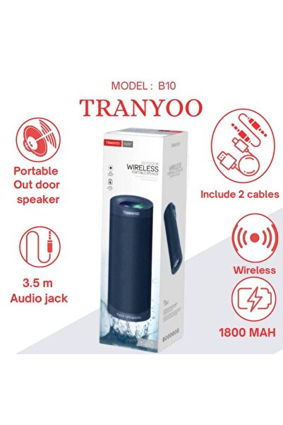 TRANYOO مكبر صوت خارجي لاسلكي