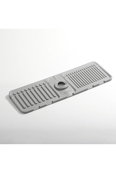 Arabest Faucet Mat for Kitchen Sink, Enhanced Silicone Splash Guard with Quick Dry Feature