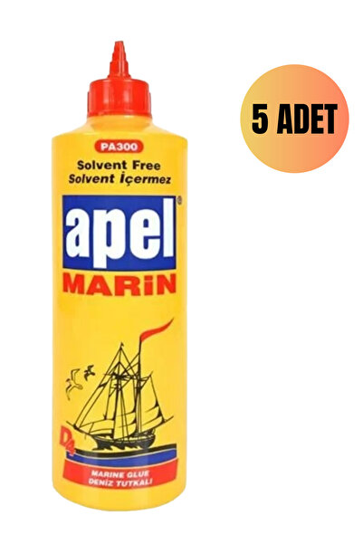 MegaVitrin 5 Adet Apel Marin Poliüretan Deniz Tutkalı 600 ml | D4 Normu Suya ...