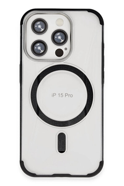 Joko 1613628747 غطاء هيلتون ماج سيف لهاتف آيفون 15 برو (142836) - أسود