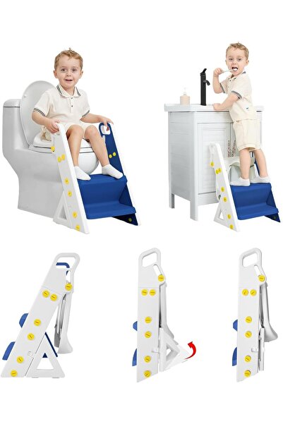 Arabest Premium Potty Training Seat, Climbable Easy-Grip Handles, Height-Adju...