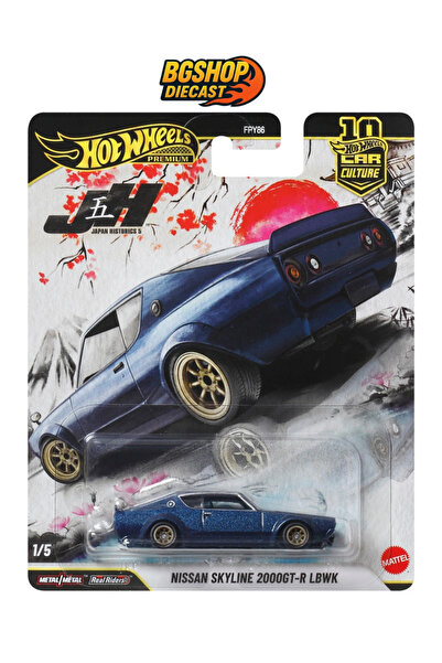 HOT WHEELS Premium Car Culture Japan Historics 5 Diecast Car Nissan Skyline 2...