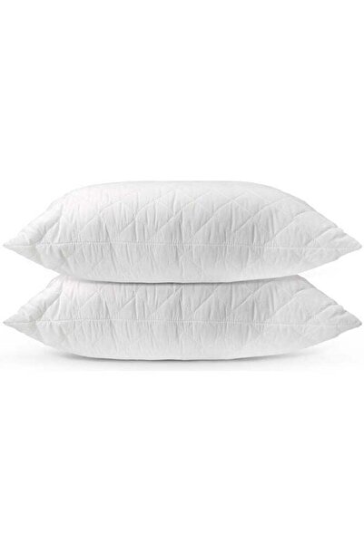 Hotel Linen Klub Pack of 2 Quilted Pillow Queen