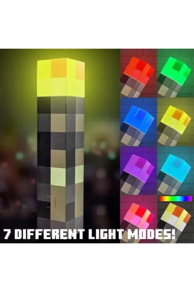 SMANIA MineTorch™ 7-Colours LED rechargable wall lamp