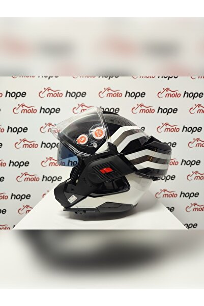 Nolan N120-1 Çene Açılır Motosiklet Kaskı Lineo 348