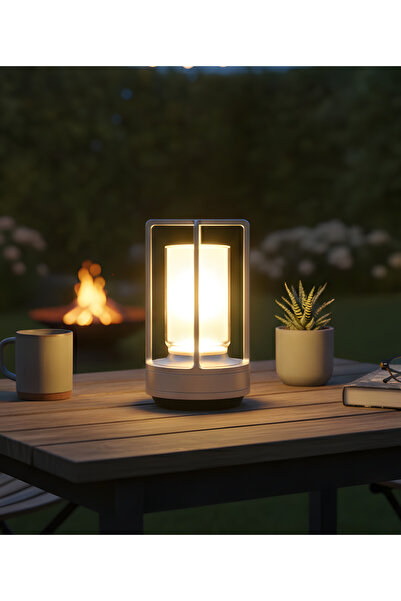 Kendal KML116 – 3 FONKSİYONLU ŞARJLI MASA LAMBASI / CCT - GÜMÜŞ