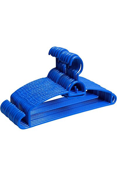 Feelings مجموعة علاقات ملابس بلاستيكية - 24 قطعة، علاقات ملابس مانعة للانزلاق