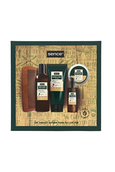 SENCE Set ingrijire barba si par, Caseta 5 piese