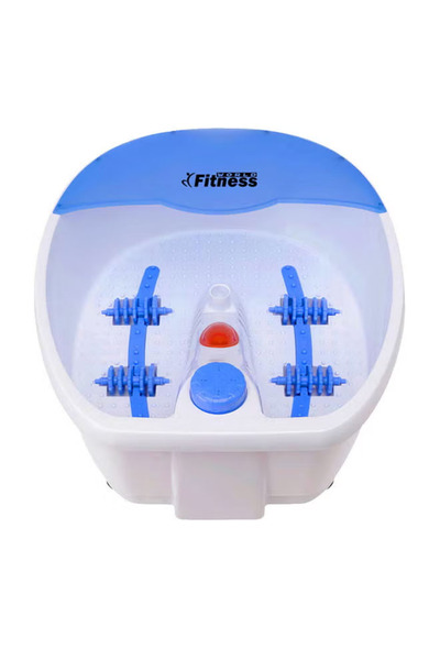 Fitness World جهاز تدليك للعناية بالقديمن مع خاصية التحكم في درجة الحرارة والاهتزاز والفقاعات المتدفقة