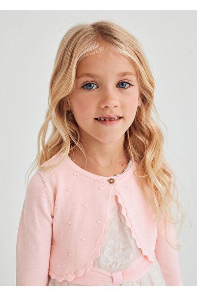 Abel & Lula Mayoral Abel Lula Kız Çocuk Portofino Bolero Pembe